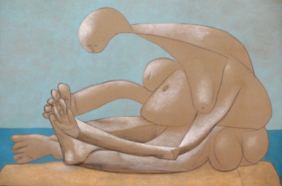 picasso_femme_assise_sur_la_plage